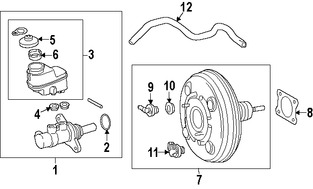 Foto de Empacadura de Depsito Cilindro Maestro de Freno Original para Toyota Scion  Lexus Marca TOYOTA Nmero de Parte 9002948001