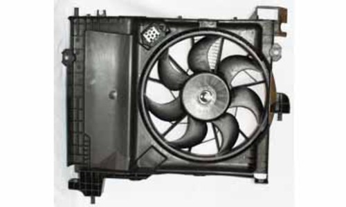 Foto de Conjunto ventilador del condensador de Aire Acondicionado para Dodge Durango 2004 2005 2006 2007 2008 2009 Marca TYC Nmero de Parte #610830