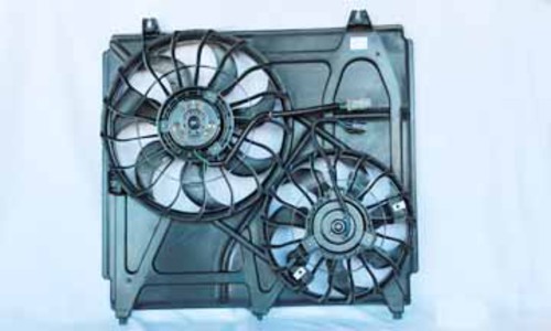 Foto de Ventilador Dual Condensador y Radiador  para Kia Sorento 2003 Marca TYC Nmero de Parte 621040