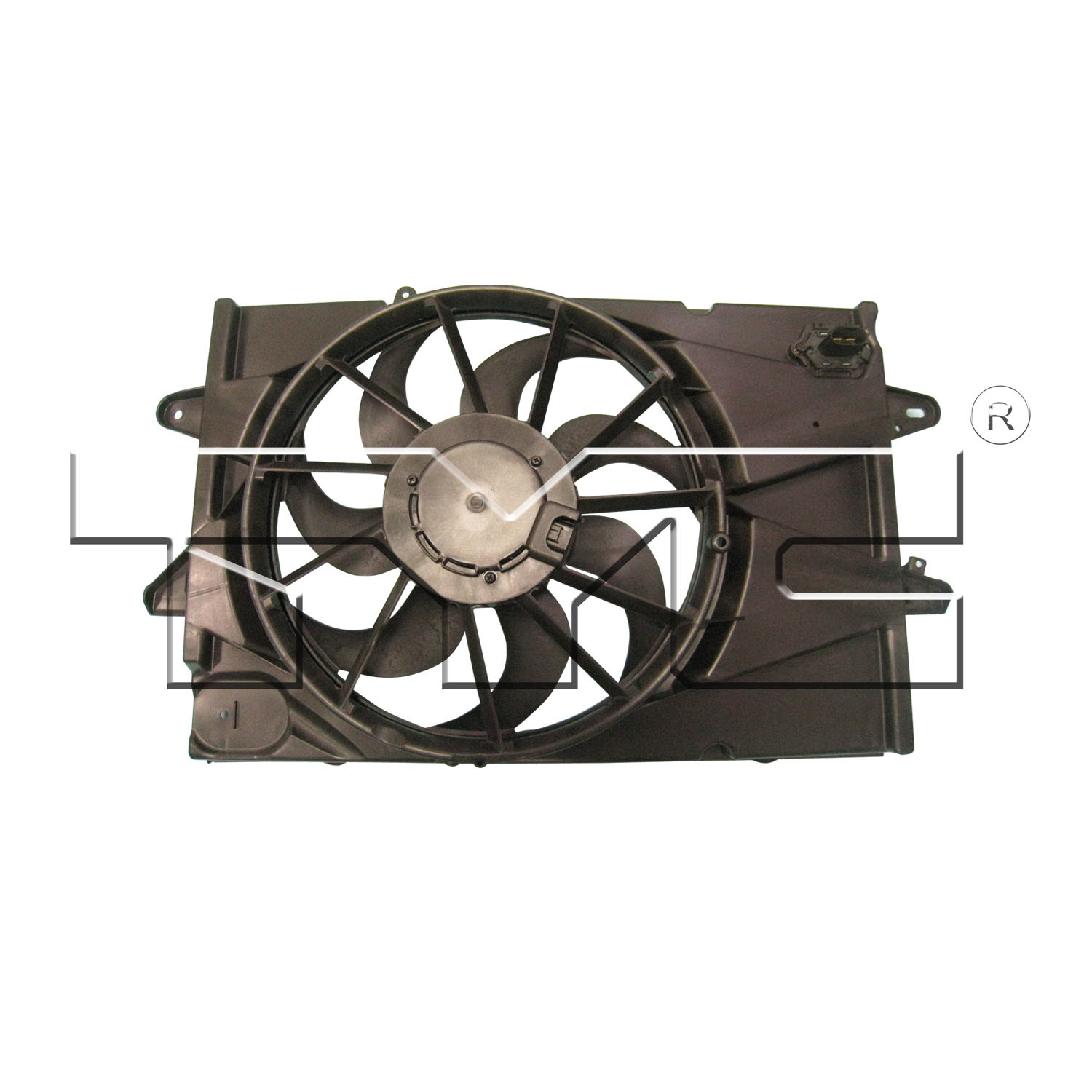 Foto de Ventilador Dual Condensador y Radiador  para Chevrolet Equinox GMC Terrain Marca TYC Nmero de Parte 622720