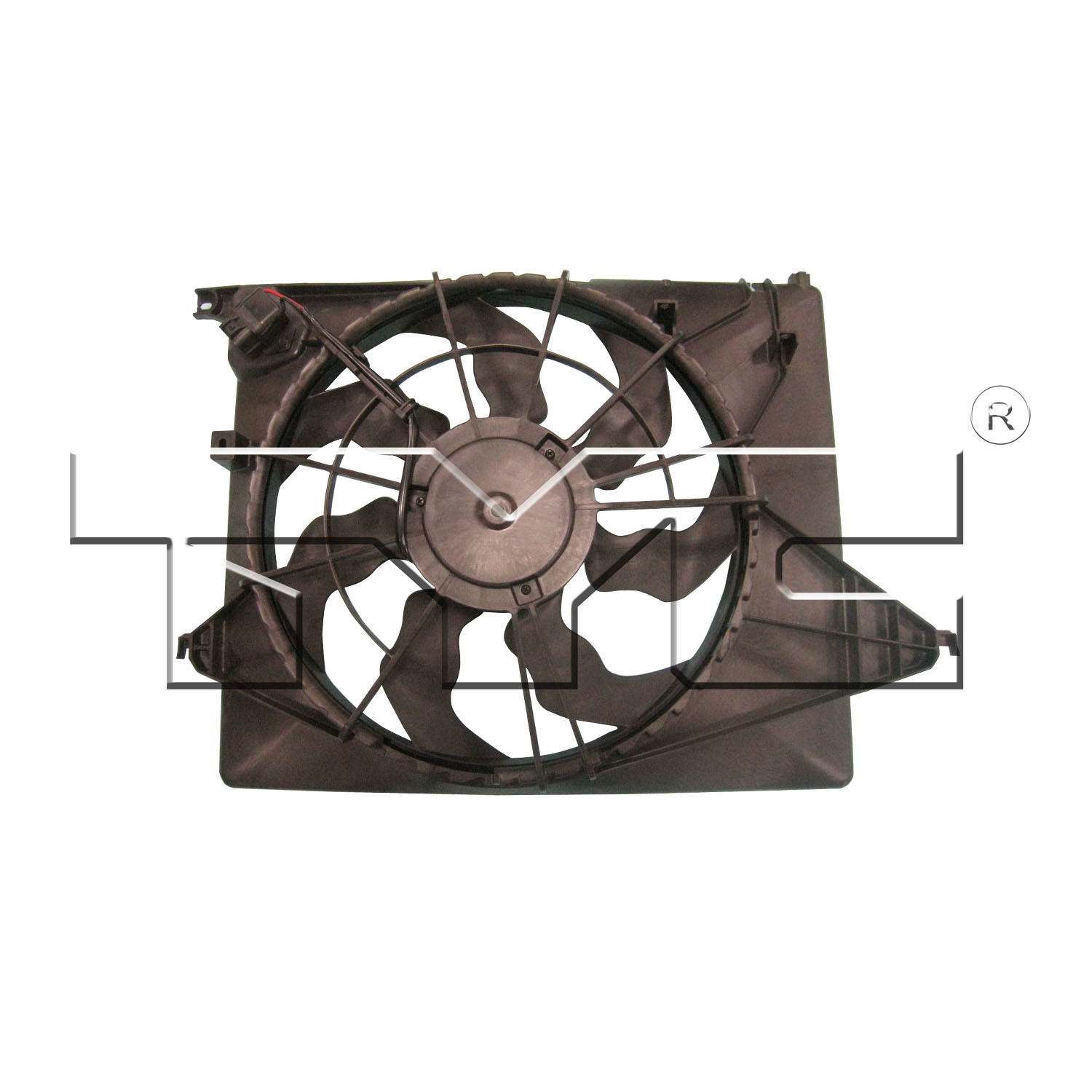 Foto de Ventilador Dual Condensador y Radiador  para Hyundai Santa Fe 2010 2011 2012 Kia Sorento 2011 2012 2013 Marca TYC Nmero de Parte 622730