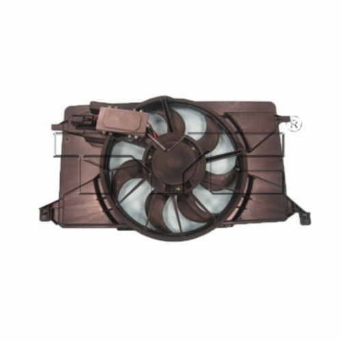 Foto de Ventilador Dual Condensador y Radiador  para Ford Focus 2012 2013 2014 2015 2016 Marca TYC Nmero de Parte 622800