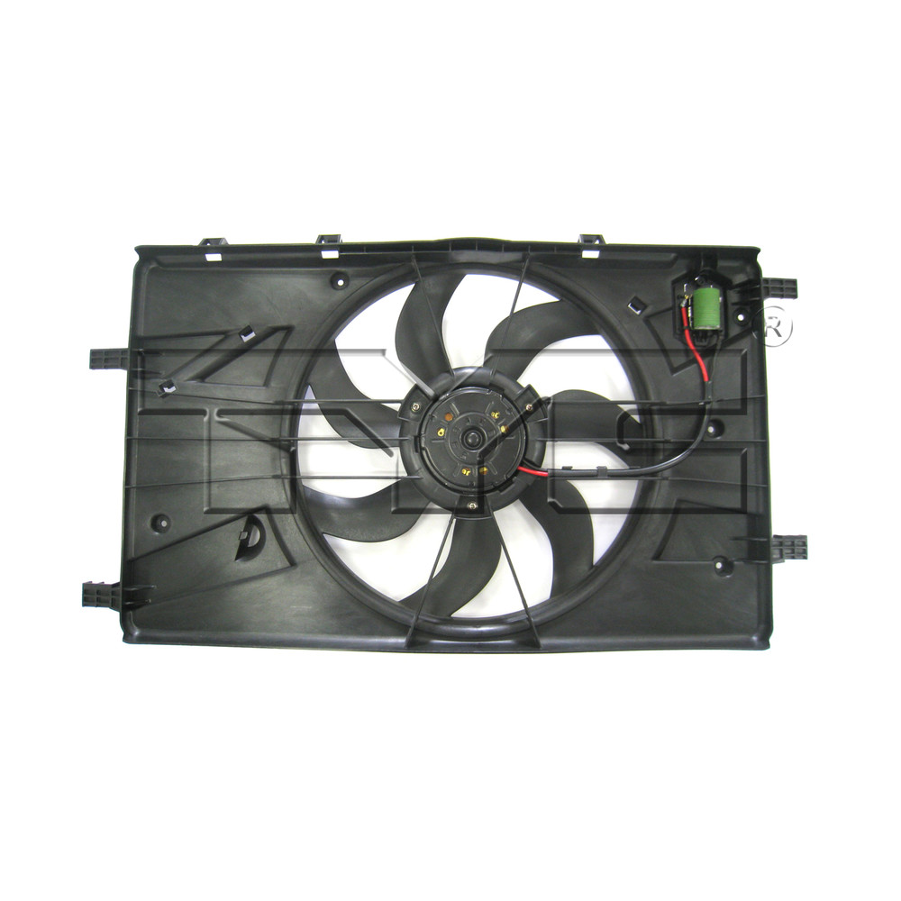 Foto de Ventilador Dual Condensador y Radiador  para Chevrolet Cruze 2012 2015 Marca TYC Nmero de Parte #622890