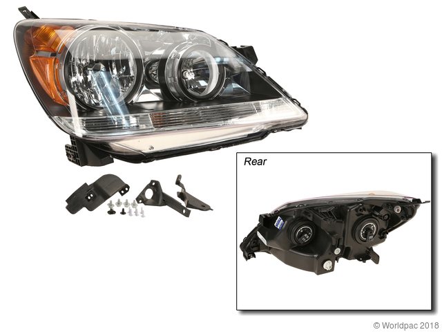 Foto de Conjunto de Faros Delanteros para Honda Odyssey 2008 2009 2010 Marca Tyc Nmero de Parte W0133-1856048