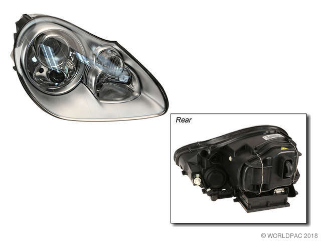 Foto de Conjunto de Faros Delanteros para Porsche Cayenne 2003 2004 2005 2006 Marca Valeo Nmero de Parte W0133-2074969