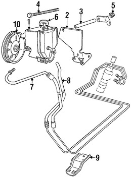 Foto de Tapn de Tanque Liquido Direccin Hidrulica Original para Volvo S70 1998 Volvo V70 1998 Marca VOLVO Nmero de Parte 8619303