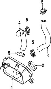 Foto de Tubo Enfriamiento de Aceite del Motor Original para Volvo V70 Volvo XC70 Volvo XC90 Volvo S80 Volvo S60 Marca VOLVO Nmero de Parte 31439475