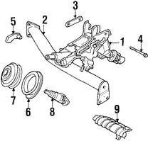 Foto de Columna de Direccion Original para Volvo C70 Volvo S70 Volvo V70 Marca VOLVO Nmero de Parte 8634323