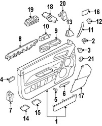 Foto de Luz de cortesa Original para Volvo C70 Marca VOLVO Nmero de Parte 30633349