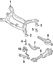 Foto de Barra de Retencin de Suspensin Original para Volvo S80 Volvo S60 Volvo V60 Volvo V60 Cross Country Marca VOLVO Nmero de Parte 31262930