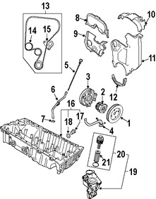 Foto de Elemento del Filtro de aceite del Motor Original para Volvo Marca VOLVO Nmero de Parte 8692305