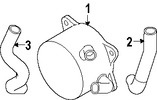 Foto de Tubo Enfriamiento de Aceite del Motor Original para Volvo XC90 Volvo S80 Marca VOLVO Nmero de Parte 30720308