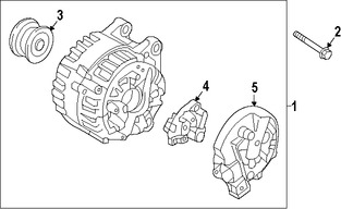 Foto de Alternador Original para Volvo Marca VOLVO Nmero de Parte 36002812