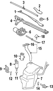 Foto de Tapa de Depsito de Lquido Limpiaparabrisas Original para Volvo V50 Volvo S40 Volvo C30 Volvo C70 Marca VOLVO Nmero de Parte 8678421