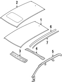 Foto de Panel de Techo Original para Volvo V50 Marca VOLVO Nmero de Parte 30796642