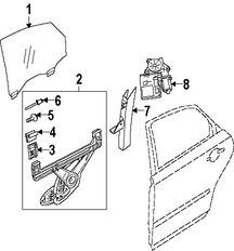 Foto de Canal de Crista Original para Volvo V50 Marca VOLVO Nmero de Parte 30661504