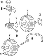 Foto de Depsito del Cilindro Maestro del Freno Original para Volvo Marca VOLVO Nmero de Parte 30665177