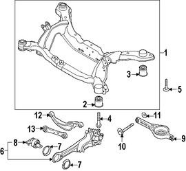 Foto de Brazo remolcador de suspensin Original para Volvo V60 Volvo V60 Cross Country Volvo S60 Volvo S60 Cross Country Marca VOLVO Nmero de Parte 31476180