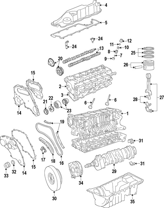 Foto de Engranaje del Cigueal Original para Volvo Marca VOLVO Nmero de Parte 30759060