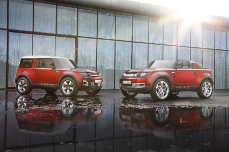 Land Rover presenta su "concept car" Defender 100 y Defender 100 Sport.