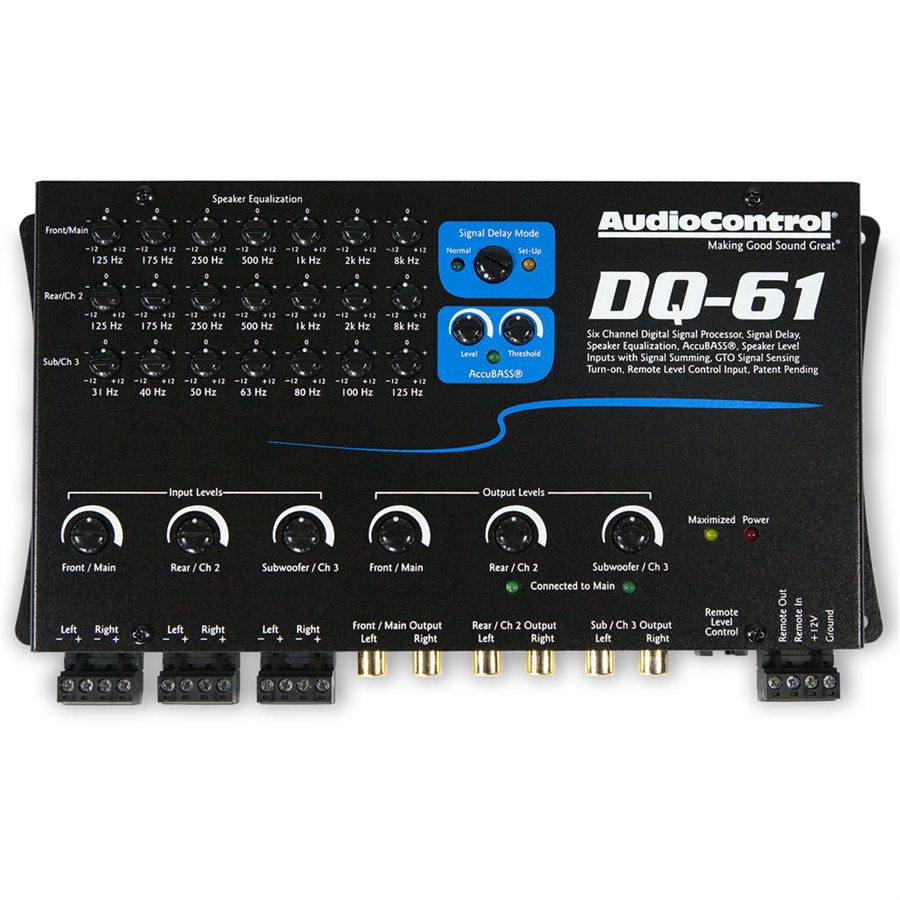 Foto de Procesador OEM AudioControl de 6 canales (negro)