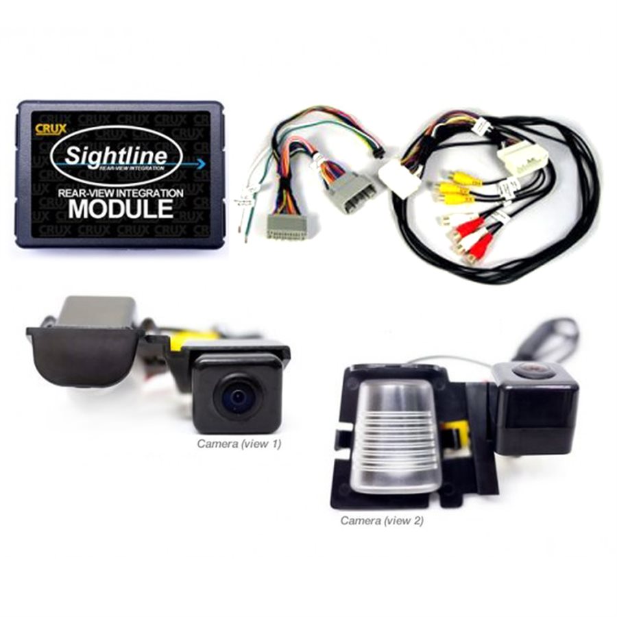 Foto de Crux 2007+ Jeep Wrangler Vista posterior Integrada con AV / C�mara