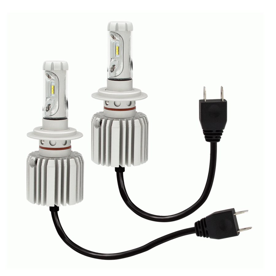 Foto de Kit de faros delanteros LED de reemplazo Heise H7 (par)