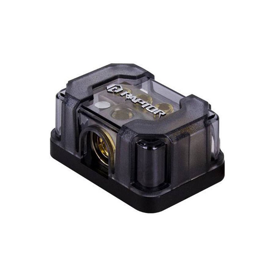 Foto de Bloque de distribuci�n de tierra de 4 posiciones Raptor Pro Series