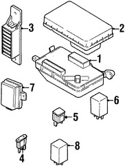 Foto de Caja de Fusibles Original para Daewoo Lanos 1999 2000 2001 2002 Marca DAEWOO Nmero de Parte 96270326