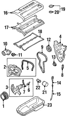 Foto de Engranaje de �rbol de levas Original para Daewoo Lanos 1999 2000 2001 2002 Marca DAEWOO N�mero de Parte 96184322