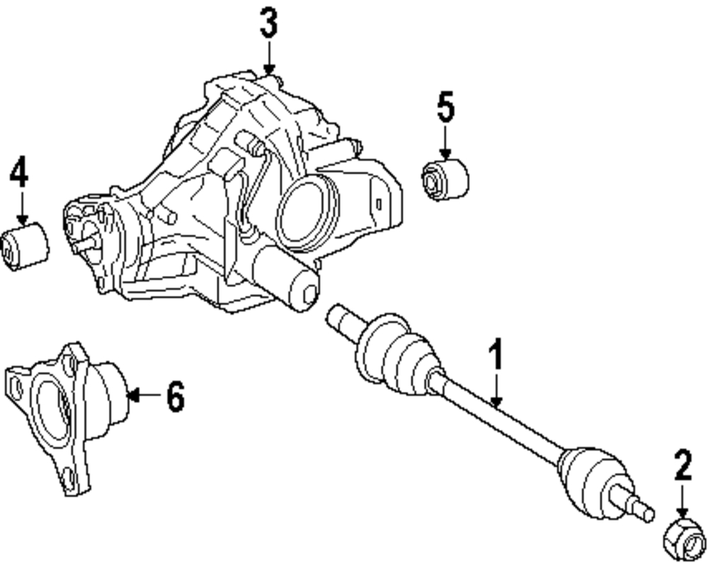 Foto de Tuerca de Eje para Mercedes-Benz ML350 2009 Marca MERCEDES OEM Nmero de Parte 0019909154