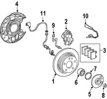 Foto de Maza de la Rueda Original para Mercedes-Benz Marca MERCEDES BENZ N�mero de Parte 2033570108