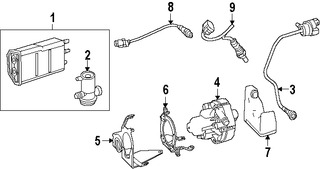 Foto de Solenoide de Ventilacin del Canister Original para Mercedes-Benz Smart Marca MERCEDES BENZ Nmero de Parte 0004704993