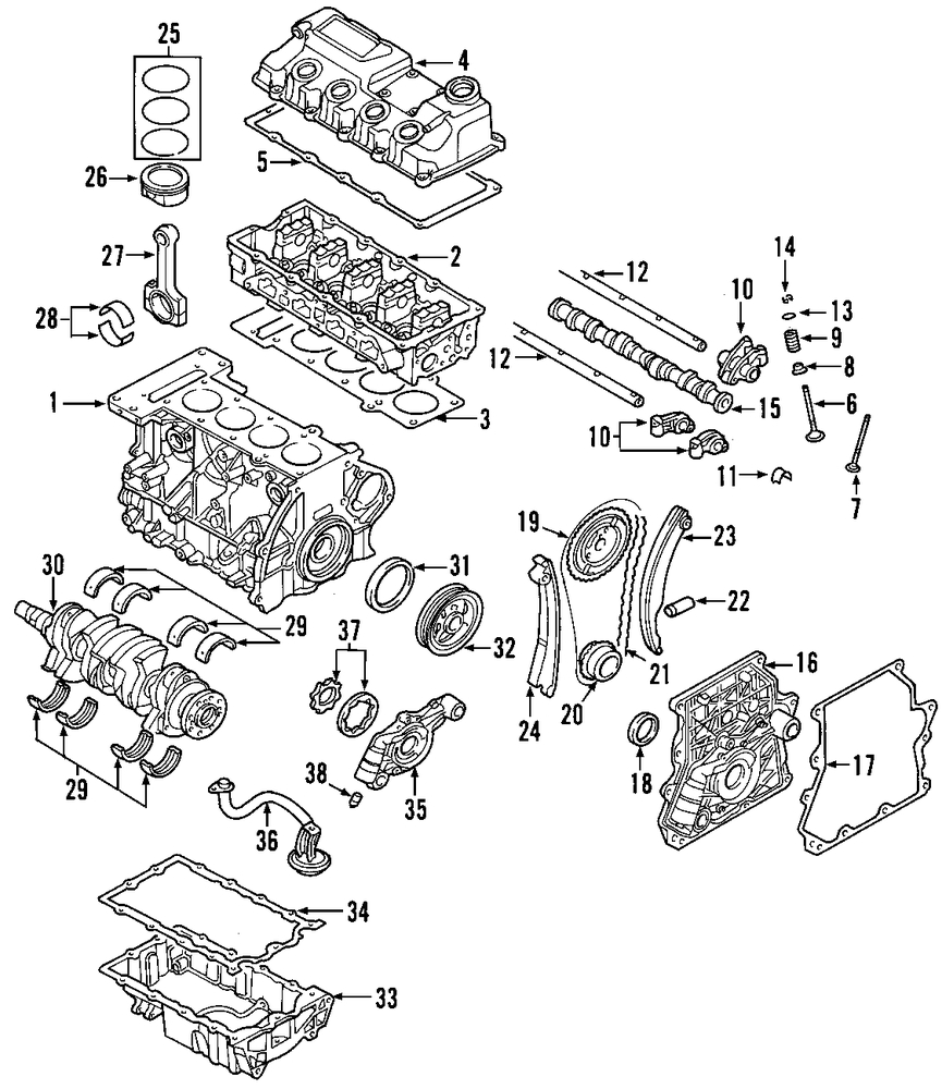 Foto de Crter para Mini Cooper Cooper 2006 Marca MINI OEM Nmero de Parte 11 13 7 513 061