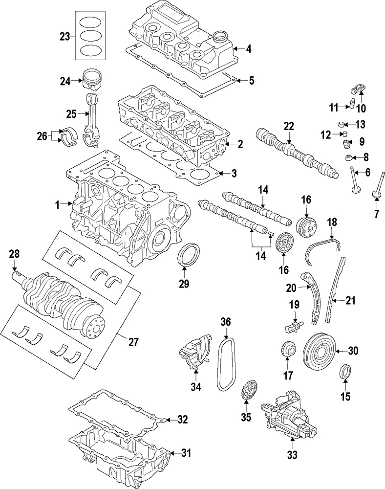 Foto de Guia Cadena del Tiempo para Mini Cooper Cooper 2008 Marca MINI OEM Nmero de Parte #11 31 7 546 697