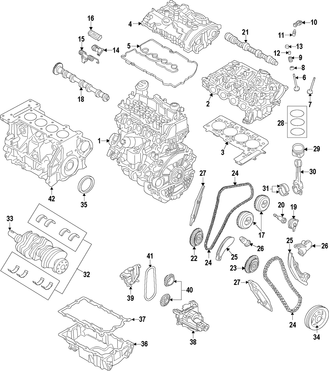 Foto de Engranaje del rbol de levas para Mini Cooper Cooper 2008 Marca MINI OEM Nmero de Parte #11 36 7 547 955