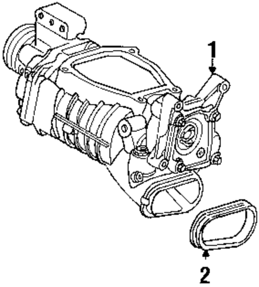 Foto de Supercharger para Mini Cooper Cooper 2008 Marca MINI OEM N�mero de Parte 11 65 7 540 124