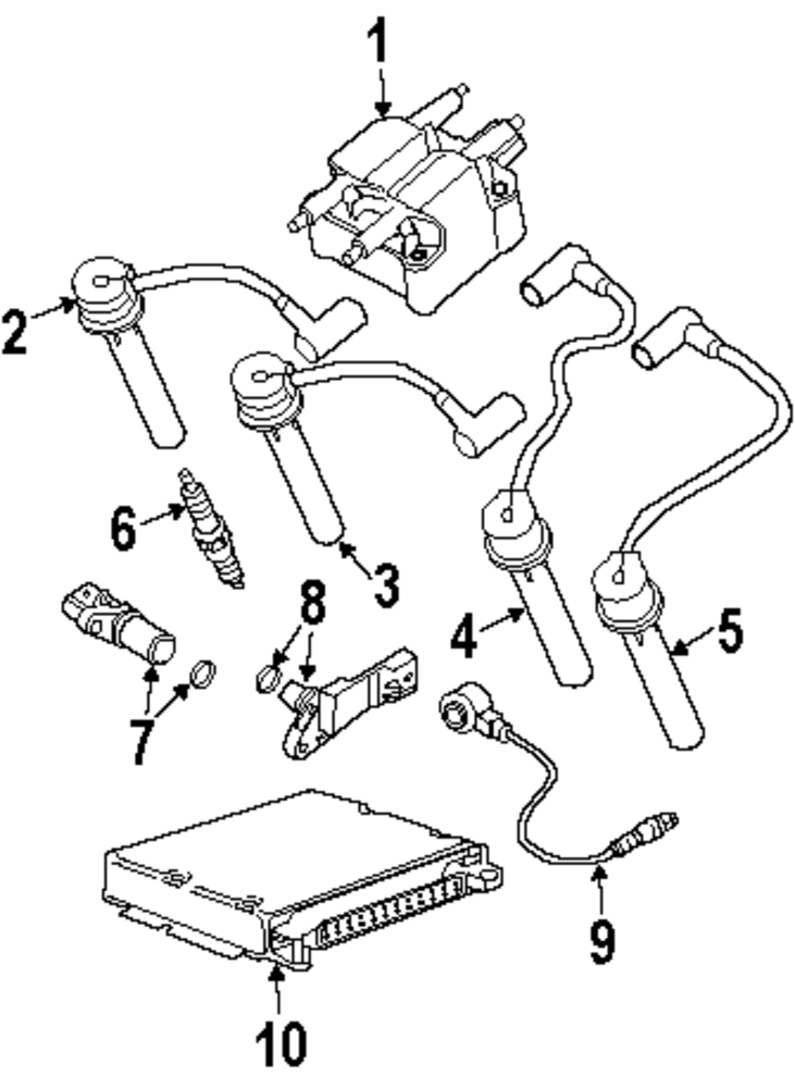 Foto de Cable de Bujia para Mini Cooper Cooper 2008 Marca MINI OEM Nmero de Parte #12 12 7 513 032