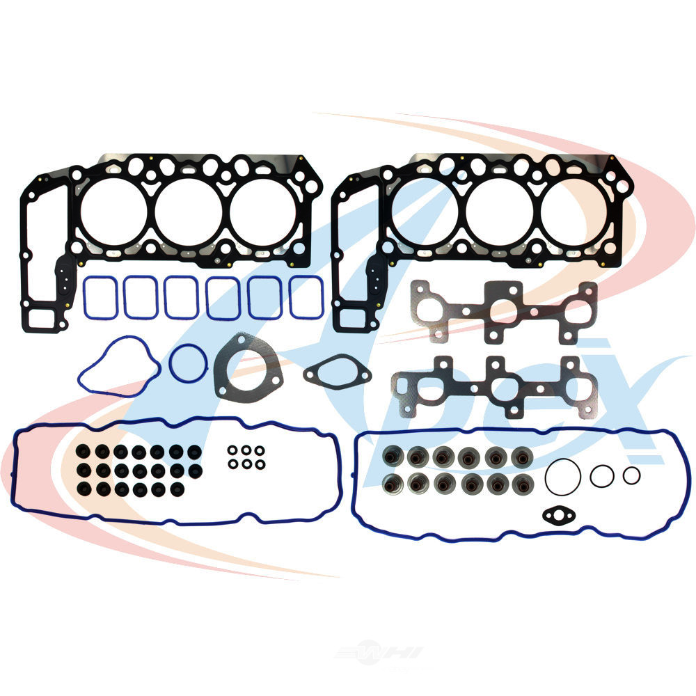 Foto de Juego de Empacadura de la culata para Dodge Dakota Dodge Durango Dodge Ram 1500 Dodge Nitro Jeep Grand Cherokee Jeep Liberty Mitsubishi Raider Marca APEX AUTOMOBILE PARTS Parte #AHS2082