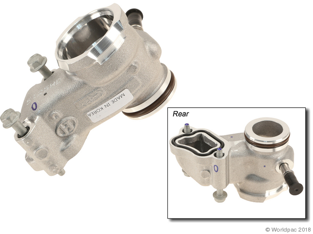 Foto de Brida de Drenaje de Refrigerante de Motor para Buick LaCrosse Saab 9-5 Cadillac SRX Cadillac XTS Chevrolet Impala Marca Acdelco Nmero de Parte W0133-1943930