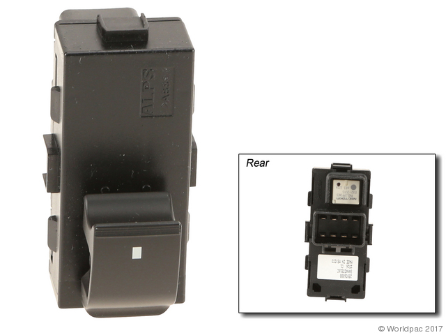 Foto de Interruptor de vidrio elctrico de la puerta para GMC Acadia Buick Terraza Chevrolet Uplander Marca Acdelco Nmero de Parte W0133-1945562