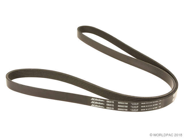 Foto de Correa de transmisi�n accesoria para Ford, Chevrolet, Pontiac, Buick, Oldsmobile Marca Acdelco N�mero de Parte W0133-2057947