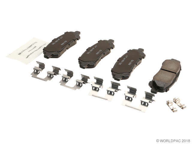 Foto de Pastilla de Freno de Disco para Toyota Highlander 2009 2010 2011 2012 2013 2008 Marca Acdelco Nmero de Parte W0133-2490561