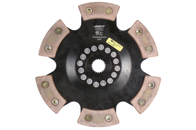 Foto de Disco de Friccin del Embrague 6 Pad Rigid Race para Ford Focus 2013 2014 2015 Marca ADVANCED CLUTCH Nmero de Parte 6240008-2