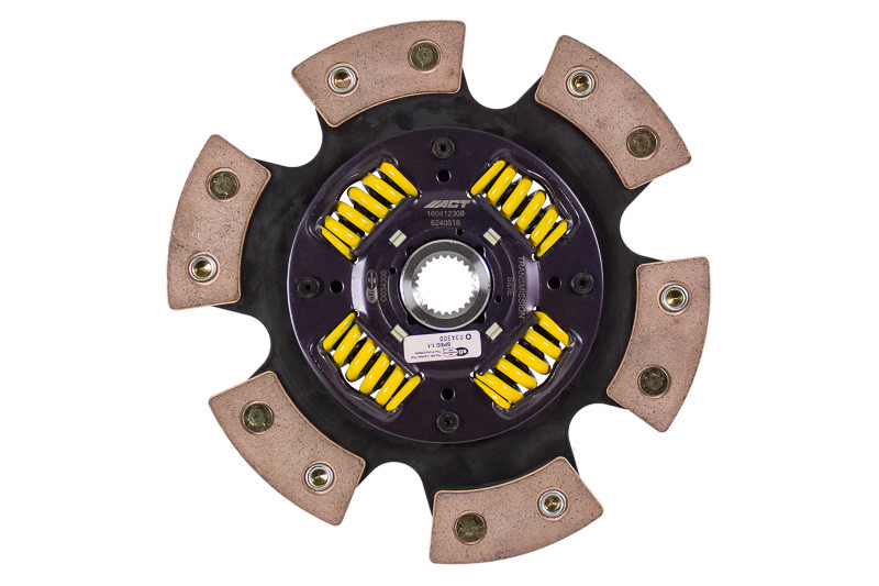 Foto de Disco de Friccin del Embrague 6 Pad Sprung Race para Subaru Baja Subaru Forester Subaru Impreza Subaru Legacy Subaru Outback Subaru WRX Marca ADVANCED CLUTCH Parte #6240518