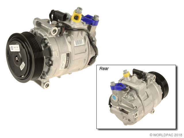 Foto de Compresor Aire Acondicionado para Volkswagen Touareg Audi Q7 Marca Acm Nmero de Parte W0133-1913554