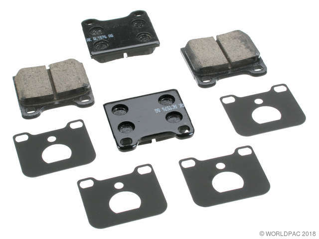 Foto de Pastilla de Freno de Disco para Mercedes-Benz y Volvo Marca Akebono N�mero de Parte W0133-1659802