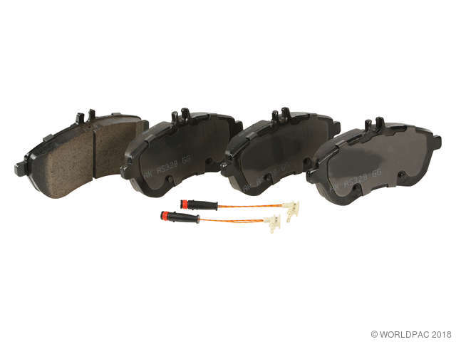 Foto de Pastilla de Freno de Disco para Mercedes-Benz C230 Mercedes-Benz C250 Mercedes-Benz C300 Mercedes-Benz SLK250 Marca Akebono N�mero de Parte W0133-1889454