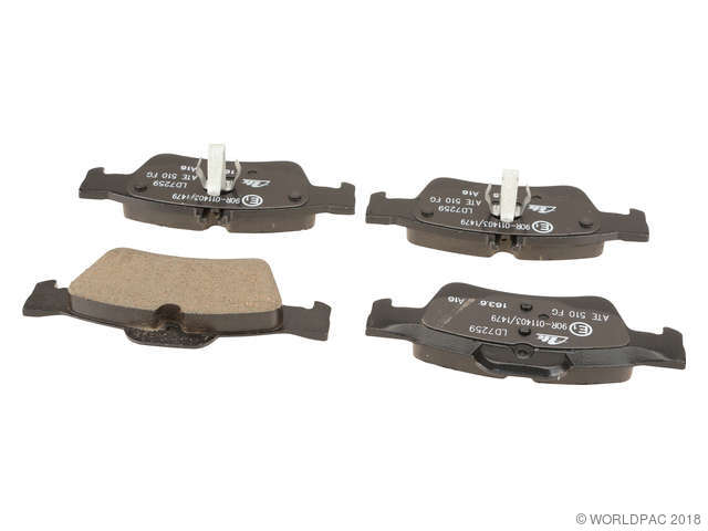 Foto de Pastillas de Freno para Mercedes-Benz CLS550 Mercedes-Benz E400 Mercedes-Benz E250 Mercedes-Benz CLS400 Mercedes-Benz E350 Mercedes-Benz E550 Marca Ate Parte #W0133-2034399