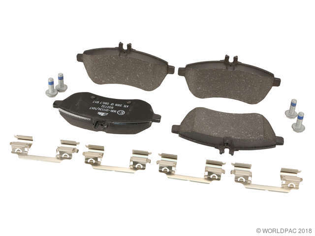 Foto de Pastilla de Freno de Disco para Mercedes-Benz C230 Mercedes-Benz C250 Mercedes-Benz C300 Mercedes-Benz SLK250 Marca Ate N�mero de Parte W0133-2059954